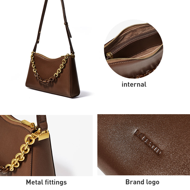 Bag Female Underarm Baguette Casual All-match Chain Single Shoulder Messenger